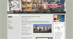 Desktop Screenshot of misselsiesyarnery.com